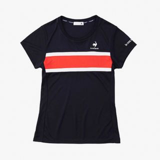 ルコックスポルティフ(le coq sportif)のルコックスポルティフ テニスウェア 半袖Tシャツ QTWTJA90 レディースS(ウェア)