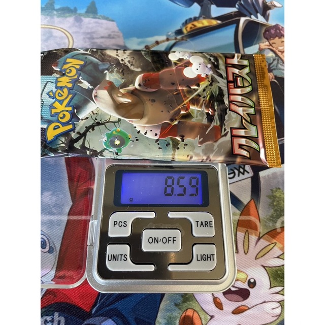 88.7〜88.9g 高重量5パック クレイバースト ナンジャモsar - ポケモン