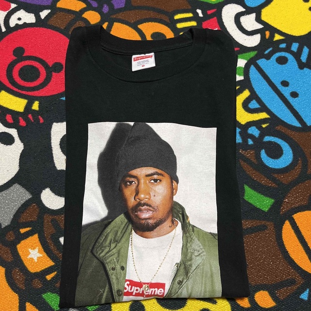 supreme nas tee 17aw ブラック