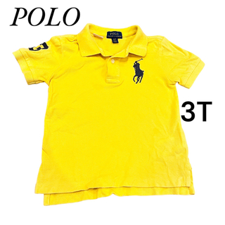ポロラルフローレン(POLO RALPH LAUREN)のポロ　ラルフローレン　キッズ　ベビー　3歳　100 110 イエロー　ポロシャツ(Tシャツ/カットソー)