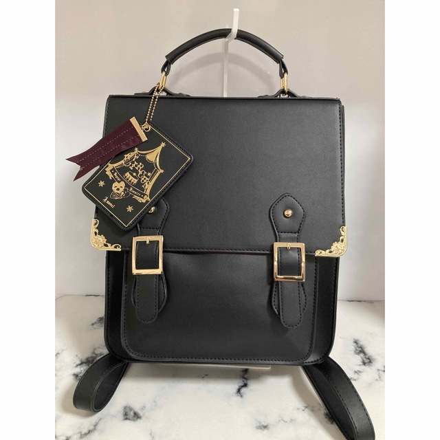 美品 Amavel サッチェルバッグ リュック ショルダーバッグ 2way