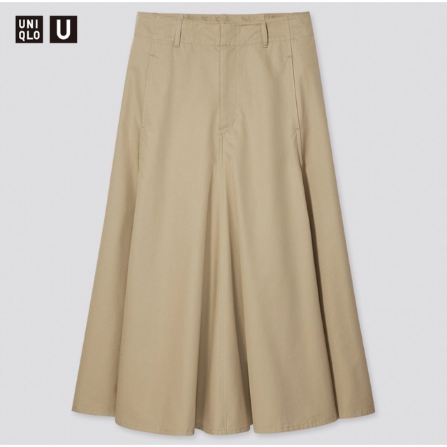 UNIQLO(ユニクロ)のUNIQLO U コットンツイルフレアスカート レディースのスカート(ロングスカート)の商品写真