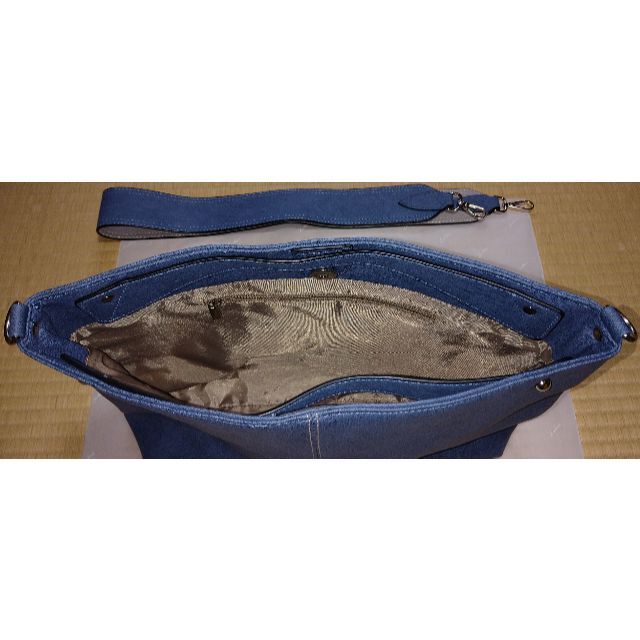 【中古】2wayショルダーバッグ　ブルー レディースのバッグ(ショルダーバッグ)の商品写真