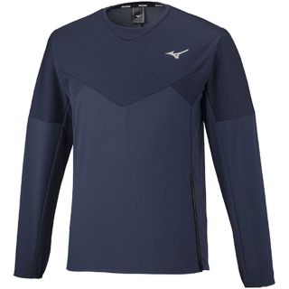 ミズノ(MIZUNO)のMIZUNO ミズノ テニスウェア 長袖シャツ 32ME2531青ユニセックスM(ウェア)