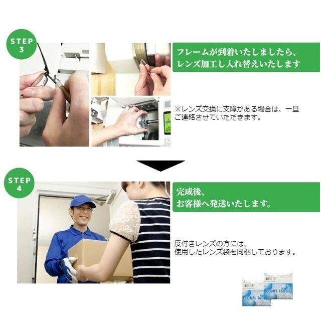 No.Af39レンズ交換 アクロライト1.60AS内面非球面 ▽説明文必読▽ 小物