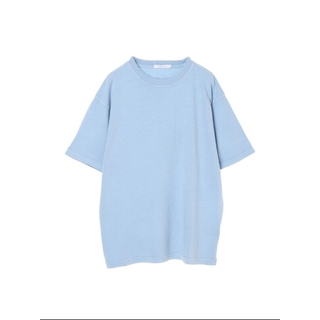 コエ(koe)のkoe ピグメント半袖Tシャツ S ブルー(Tシャツ(半袖/袖なし))