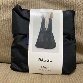 バグゥ(BAGGU)のBAGGU エコバッグ　メッシュ　ブラック(エコバッグ)