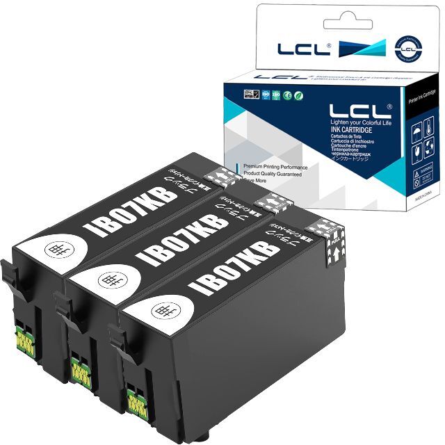 LCL EPSON用 エプソン用 IB07 IB07KA IB07KB 大容量 - PC周辺機器