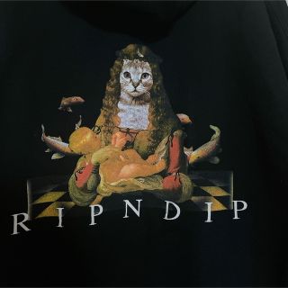 リップンディップ(RIPNDIP)の【超希少】RIPNDIP プルオーバーパーカー　ステッカー付き(パーカー)