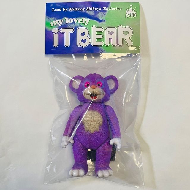 MILKBOYTOYS THE IT BEAR PURPLE 渋谷PARCO | givingbackpodcast.com