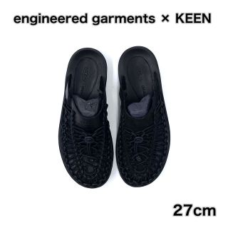 エンジニアードガーメンツ(Engineered Garments)の27cm keen キーン エンジニアド ガーメンツ サンダル ブラック(サンダル)