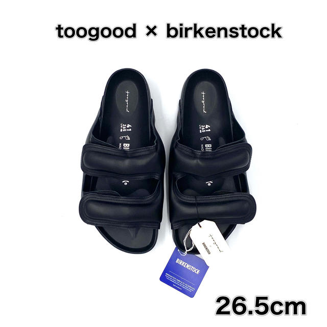 26.5cm Toogood birkenstock  サンダル ブラック