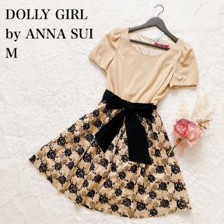 DOLLY GIRL by ANNA SUI ワンピース ドット 花柄 赤系 1