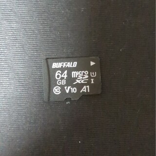 バッファロー(Buffalo)のmicroSDカード　64GB(その他)