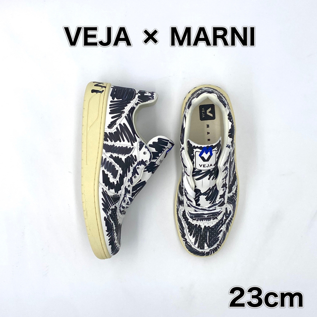 新品・未使用　MARNI×VEJA コラボスニーカー　23cm　ピンク