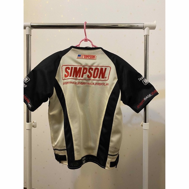シンプソン SIMPSON サイズL メッシュジャケット 半袖 - 装備/装具