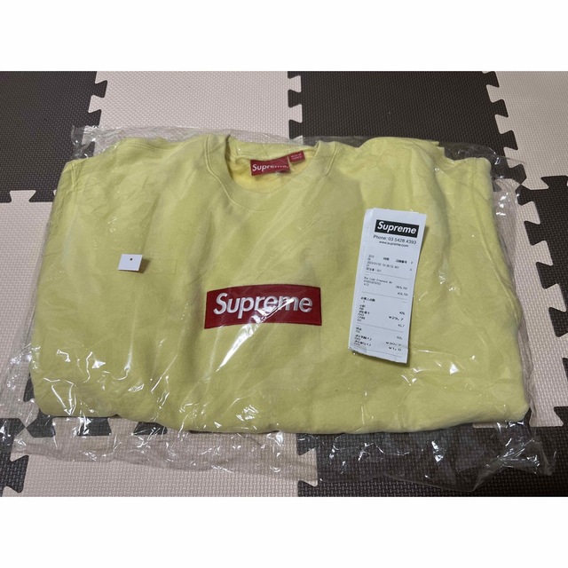 クーポン特価額supreme box logo crewneck