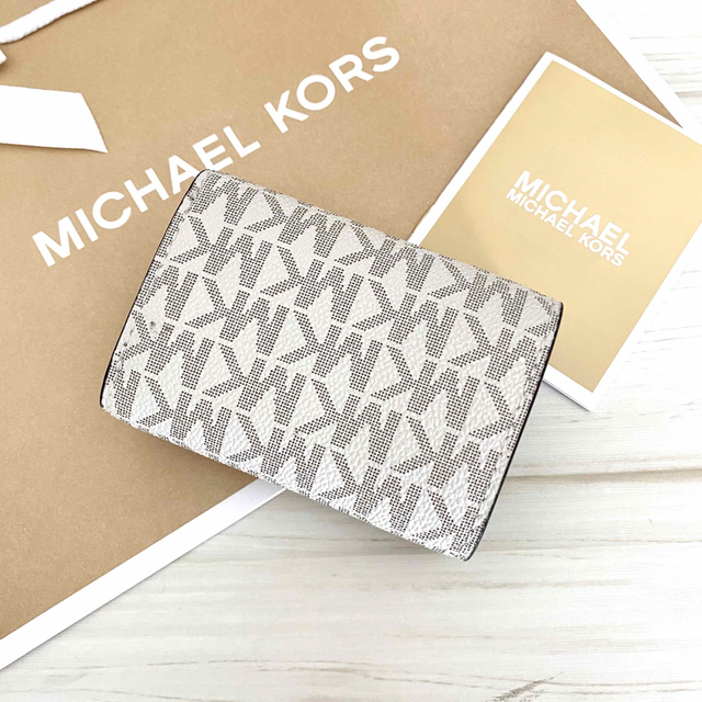 ★限定品‼︎新品 MICHAEL KORS マイケルコース 折り財布 グリーン