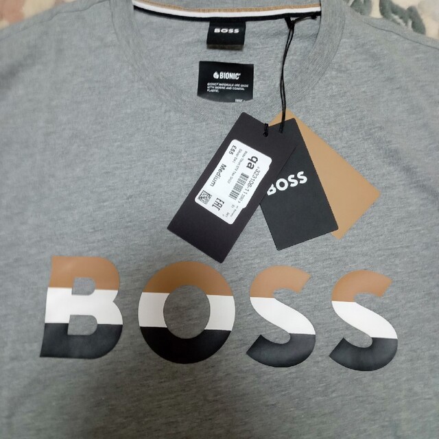 新品、タグ付き、送料無料 大谷翔平着用HUGO BOSS 最新3色ロゴ T