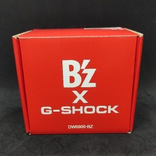 ジーショック(G-SHOCK)の新品 B'z 30周年 SCENES G-SHOCK DW-6900 RED 赤(腕時計(デジタル))