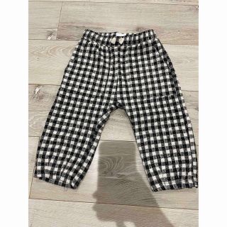 ザラキッズ(ZARA KIDS)のZARA BABY ザラベイビー ギンガムチェックパンツ(パンツ/スパッツ)