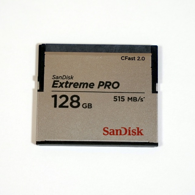 SanDisk Extreme PRO CFast 2.0 カード 128GB