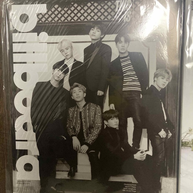 防弾少年団(BTS)(ボウダンショウネンダン)のBTS ジミン　Wkorea Billboard 表紙　雑誌 エンタメ/ホビーの雑誌(音楽/芸能)の商品写真