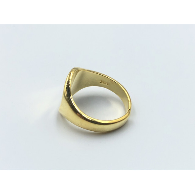 シルバーアクセサリー デザインリング カレッジリング シルバー925 6A メンズのアクセサリー(リング(指輪))の商品写真