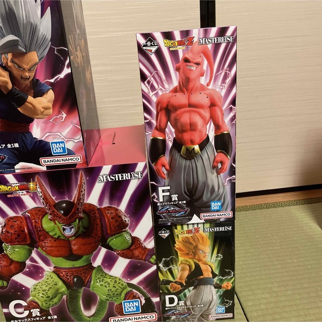 一番くじ　ドラゴンボールVSオムニバスビースト　A、B、D、F賞　セット ハンドメイドのおもちゃ(フィギュア)の商品写真