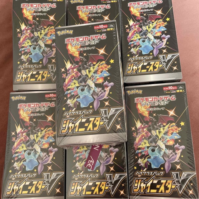 ポケモンカード シャイニースターV 7BOX シュリンク付き