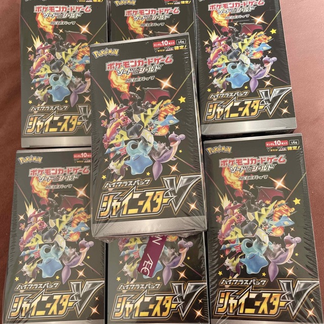 ポケモンカード シャイニースターV 未開封シュリンク付 7box