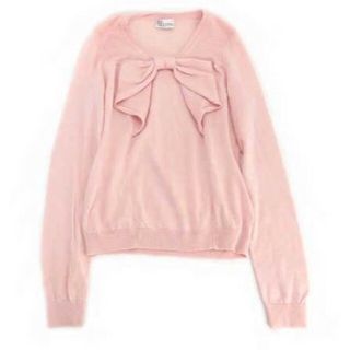 レッドヴァレンティノ(RED VALENTINO)のレッドヴァレンチノリボントップス(ニット/セーター)