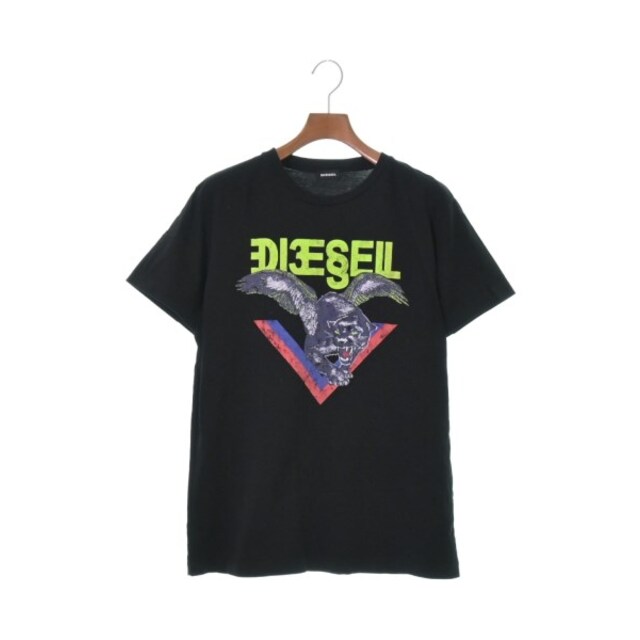 DIESEL ディーゼル Tシャツ・カットソー XL 黒