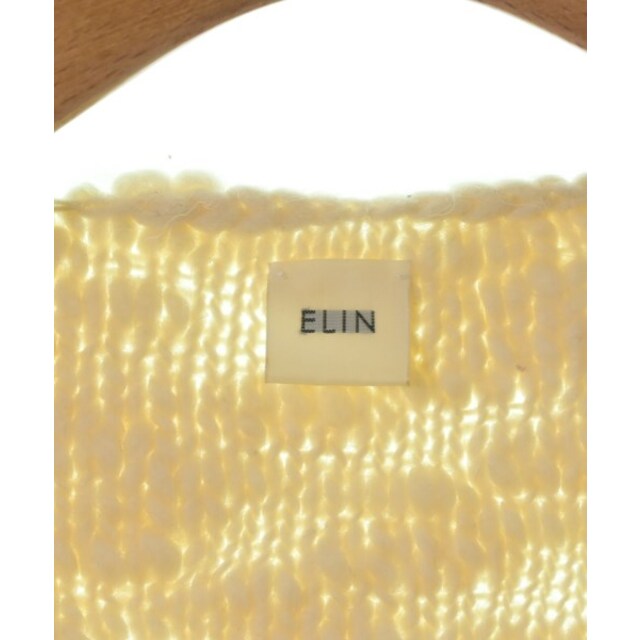 ELIN - ELIN エリン ニット・セーター 00(XS位) ベージュ 【古着