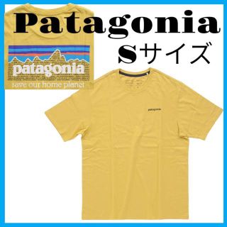 パタゴニア(patagonia)の【新品未使用】Patagonia Tシャツ Sサイズ イエロー 37529(Tシャツ/カットソー(半袖/袖なし))