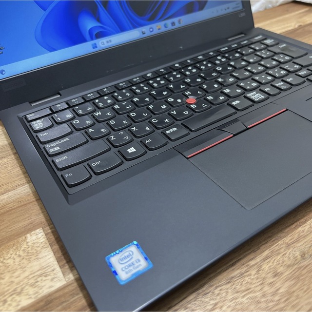 Lenovo(レノボ)の☘Thinkpad L390☘Core i3第8世代☘爆速SSD128GB☘4G スマホ/家電/カメラのPC/タブレット(ノートPC)の商品写真