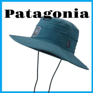 パタゴニア(patagonia)の【新品未使用】Patagonia ハット S/Mサイズ ブルー 33341(ハット)