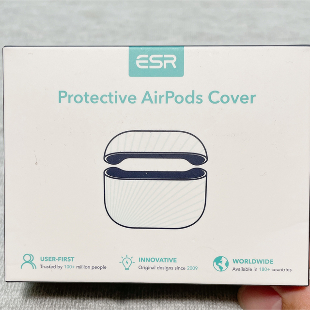 新品☆ESR AirPods3 ケース 2021 AirPods 第3世代 スマホ/家電/カメラのオーディオ機器(ヘッドフォン/イヤフォン)の商品写真