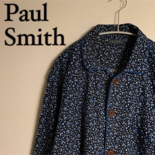 Paul Smith(ポールスミス)の【極美品】Paul Smith ポールスミス シャツ セットアップ　花柄　パンツ メンズのスーツ(セットアップ)の商品写真