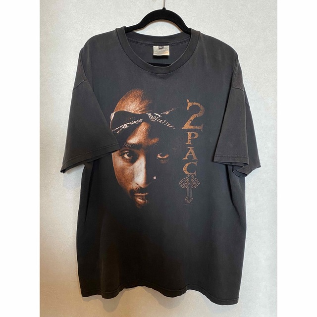 1998 2PAC XL TUPAC RAP Trap vintageトップス