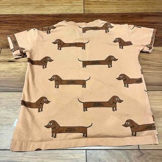 コドモビームス(こどもビームス)のtinycottons タイニーコットンズ　犬　ダックスフント　Tシャツ　半袖(Tシャツ/カットソー)