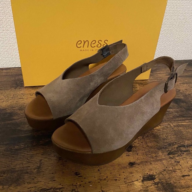 SHIPS for women(シップスフォーウィメン)の【ENESS】サンダル　ウェッジソール　厚底 レディースの靴/シューズ(サンダル)の商品写真