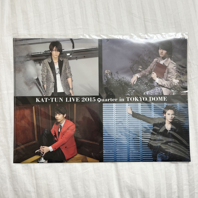 KAT-TUN(カトゥーン)のkat-tun クリアファイル グッズ エンタメ/ホビーのタレントグッズ(アイドルグッズ)の商品写真