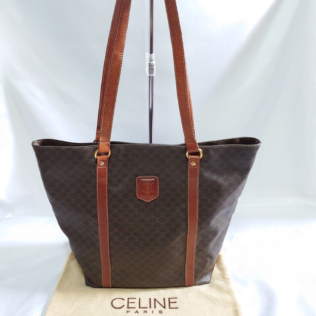 CELINE マカダム柄 トートバッグ