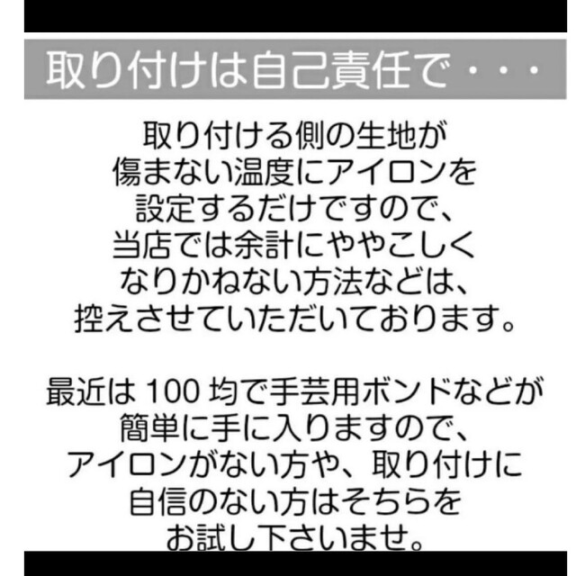 【新品未使用】YouTubeロゴマーク　ワッペン　アップリケ ハンドメイドの素材/材料(その他)の商品写真