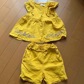 キムラタン(キムラタン)のキムラタン　上下セットアップ　女の子　80 新品未使用(その他)