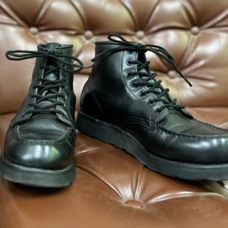 レッドウィング(REDWING)のブラックマフィア様専用RED WING 8137 オールブラックカスタム 7D(その他)