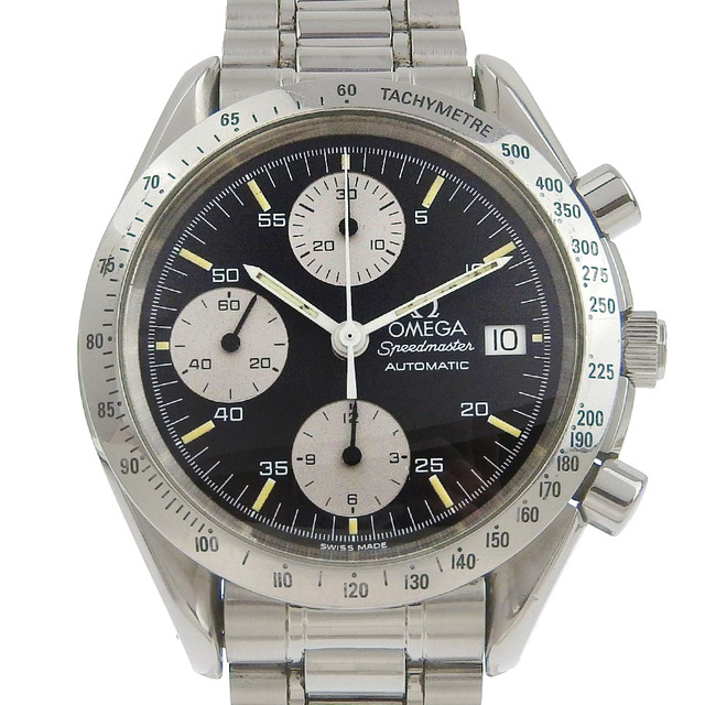 【OMEGA】オメガ スピードマスター デイト 3511.50 ステンレススチール 自動巻き メンズ 黒文字盤 腕時計
