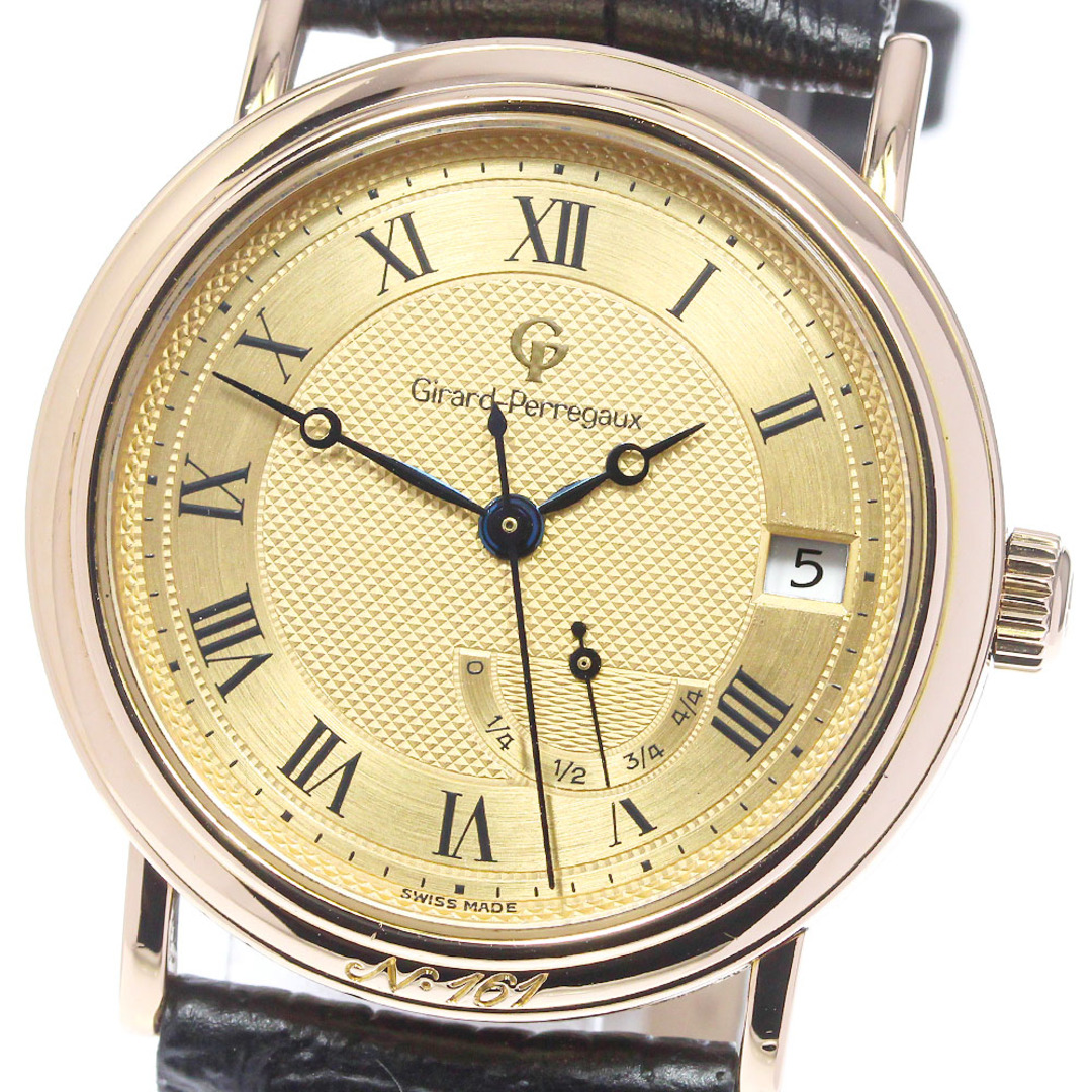 ジラール・ペルゴ GIRARD-PERREGAUX 4794 ラウンドウォッチ K18PG