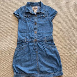 デニムワンピース　120cm 女の子スカート　春服夏服(ワンピース)